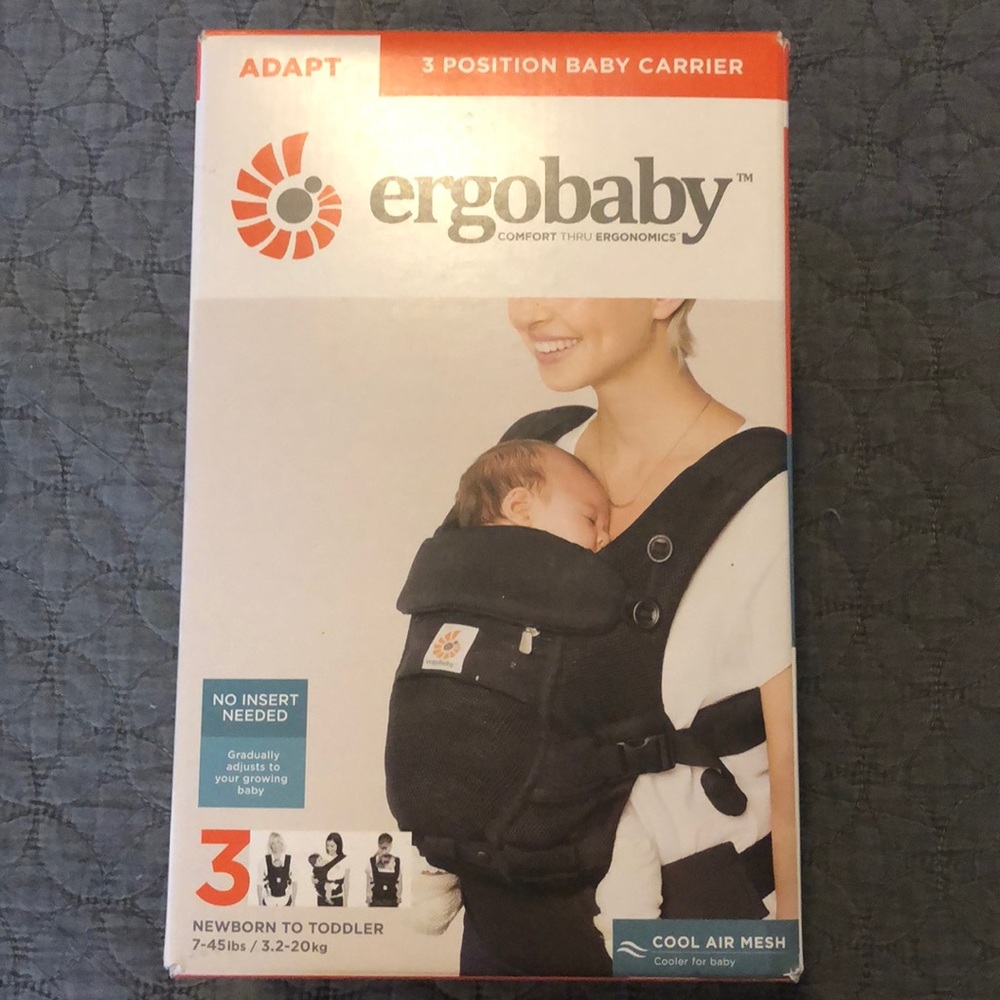 30% OFF!! NIB • Ergo Baby Adapt Carrier